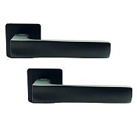 Ручки на розеті TRION Libera AL (74ZL09-ZL02) MB (black) чорний